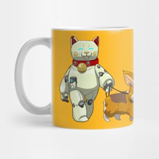 Nekobo the bot dog-sitter Mug